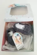 Dark Grey Baby Loafers