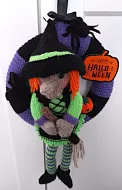 Wilma the Colourful  Witch Wreath
